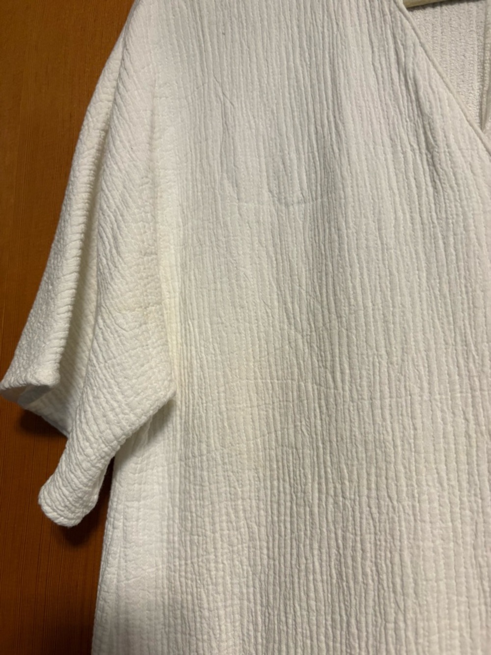 Zara White V-Neck Tiered Maxi Dress - Picture 5 of 5